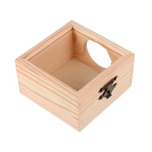 CIYODO Schlafhaus Für Hamster Aus Holz Unterschlupf Schlafnest Haustierbedarf Geruchsneutral Sicher Langlebig CIYODO Schlafhaus Für Hamster Aus Holz Unterschlupf Schlafnest Haustierbedarf Geruchsneutral Sicher Langlebig von CIYODO