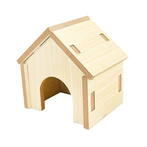CIYODO Holz Hamster Nest Versteck Für Hamster Indoor Schlafhaus Aus Holz Für Kleintiere Dekorationsmöglichkeiten Und Chinchillas Robustes Material Zum Nagen CIYODO Holz Hamster Nest Versteck Für Hamster Indoor Schlafhaus Aus Holz Für Kleintiere Dekorationsmöglichkeiten Und Chinchillas Robustes Material Zum Nagen von CIYODO