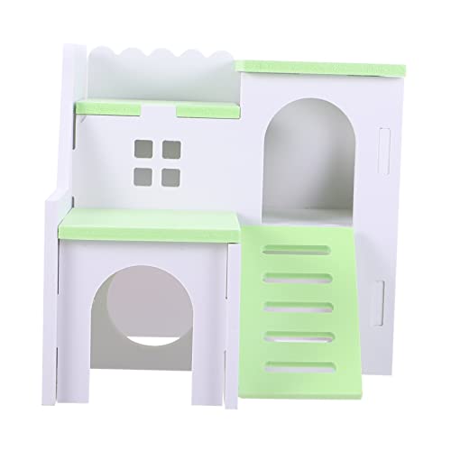 CIYODO Holz Hamsterhaus Schlafhaus Für Kleintiere Naturmaterial Hütte Hideout Spielzeug Für Hamster Igel CIYODO Holz Hamsterhaus Schlafhaus Für Kleintiere Naturmaterial Hütte Hideout Spielzeug Für Hamster Igel von CIYODO