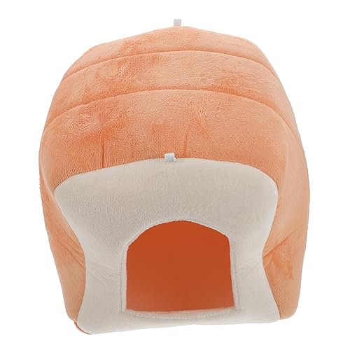 CIYODO Hamsternest kuschelhöhle nagerhaus Kleintierbett Hamsterhöhle kleintierhaus Kleintierkäfig kleines Tierbett Guinea-Bett Warmes Hamsterhaus kleines Haustiernest Kristallsamt Brown CIYODO Hamsternest kuschelhöhle nagerhaus Kleintierbett Hamsterhöhle kleintierhaus Kleintierkäfig kleines Tierbett Guinea-Bett Warmes Hamsterhaus kleines Haustiernest Kristallsamt Brown von CIYODO