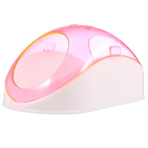 CIYODO Sandbadehaus Für Haustiere Für Hamster Chinchillas Sandbadezimmer Aus Kunststoff Mit Filterschaufel Einfache Reinigung Zufällige Farbe von CIYODO