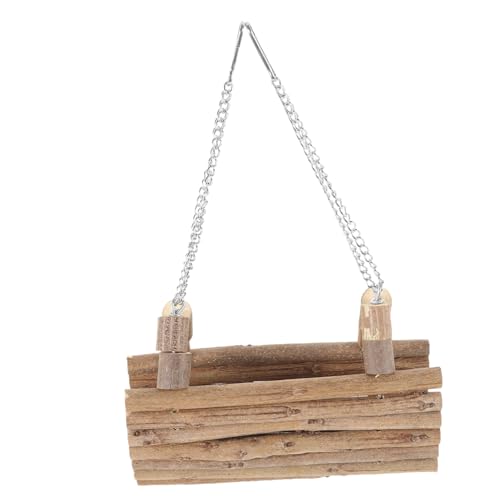 CIYODO Hamsterspielzeug Holz Tunnel Multifunktional Kauspielzeug Hängematte Kletterspielzeug für Zwerghamster und Hamster Gehege Zubehör CIYODO Hamsterspielzeug Holz Tunnel Multifunktional Kauspielzeug Hängematte Kletterspielzeug für Zwerghamster und Hamster Gehege Zubehör von CIYODO