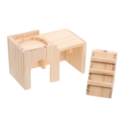 CIYODO Hamsterversteck mit Treppe Gemütliches Nest für Chinchillas für Kleine Haustiere Sicheres und Unterhaltsames aus Hochwertigem für Käfige und Gehege CIYODO Hamsterversteck mit Treppe Gemütliches Nest für Chinchillas für Kleine Haustiere Sicheres und Unterhaltsames aus Hochwertigem für Käfige und Gehege von CIYODO