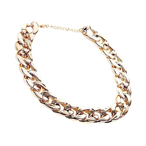CIYODO Haustier Halskette Goldene Seilkette Fliege Für Hunde Hunde Puzzle Futterspender Welpen Katzen Schmuck Halskette Hundehalsband Mit Halter Glöckchen Welpenspielzeug von CIYODO
