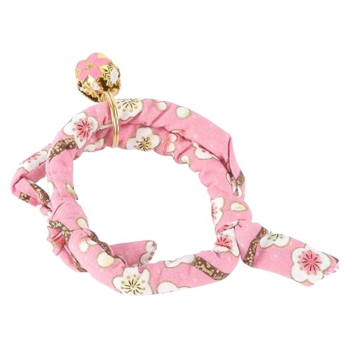CIYODO Haustierhalsband Glocke Stilvolles Hunde-/katzenhalsband Personalisierte Haustierhalsbänder Rose Rot CIYODO Haustierhalsband Glocke Stilvolles Hunde-/katzenhalsband Personalisierte Haustierhalsbänder Rose Rot von CIYODO