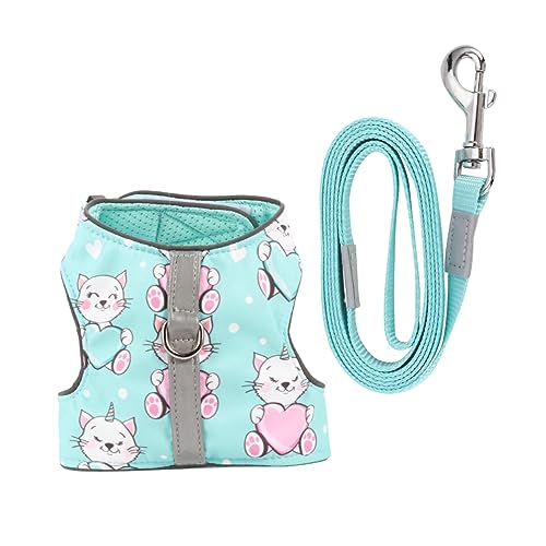 CIYODO Haustierweste für Katzen Katze und Leine Polyester Bequeme Flucht CIYODO Haustierweste für Katzen Katze und Leine Polyester Bequeme Flucht von CIYODO