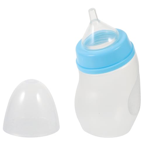 CIYODO Haustier Milchflasche Praktische Fütterungsflasche für Welpen Katzen und Kleintiere Rutschfestes Design für Unterwegs Zufällige CIYODO Haustier Milchflasche Praktische Fütterungsflasche für Welpen Katzen und Kleintiere Rutschfestes Design für Unterwegs Zufällige von CIYODO