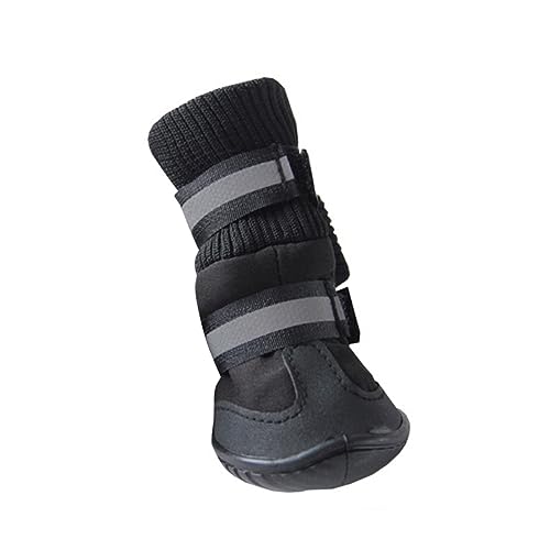 CIYODO Haustier Schutzschuhe Für wasserdichte Rutsch Hundestiefel XL Für Outdoor Aktivitäten Schützt Die Rauen Oberflächen von CIYODO