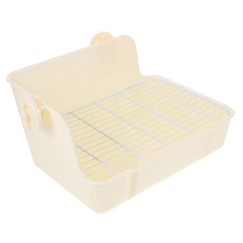 CIYODO Haus Tier Toilette Für Hunde Kaninchen Und Meerschweinchen Mit Wanddesign Pp Material Für Innenbereich Wohnzimmer Und Garten von CIYODO