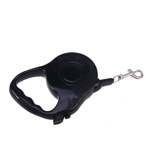 CIYODO Haustier Trainingsleine Teleskop Zugseil Hunde Trainingsleine Einziehbare Hundeleine Haustier Trainingsleine Schwarz von CIYODO