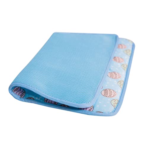 CIYODO Haustier kühle Unterlage haustierbett pet Bed Haustierkühlungskühlkissen haustierfeldbett Hundematte Hunde Sommerkissen Schlafkissen für Haustiere Schlafmatte für Welpen Stoff Blue CIYODO Haustier kühle Unterlage haustierbett pet Bed Haustierkühlungskühlkissen haustierfeldbett Hundematte Hunde Sommerkissen Schlafkissen für Haustiere Schlafmatte für Welpen Stoff Blue von CIYODO