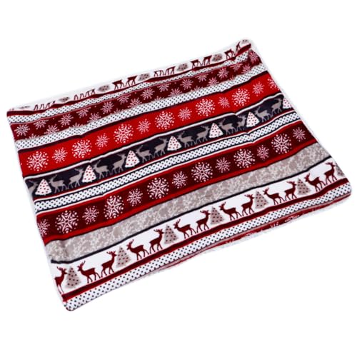 CIYODO Dicke Haustierdecke Hundesteppdecke Käfigmatte Winter-Haustier-Kältematte Flanell-Haustierkissen Bett für Katzen und Hunde maschinenwaschbar CIYODO Dicke Haustierdecke Hundesteppdecke Käfigmatte Winter-Haustier-Kältematte Flanell-Haustierkissen Bett für Katzen und Hunde maschinenwaschbar von CIYODO
