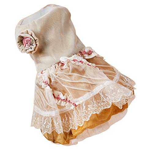 CIYODO Haustierkleidrock Bequemes Weiches Material Hundekleidung Für Partys Handwerkliches Kleid Für Und Katzen CIYODO Haustierkleidrock Bequemes Weiches Material Hundekleidung Für Partys Handwerkliches Kleid Für Und Katzen von CIYODO