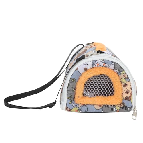 CIYODO Haustiernest -Rucksack Nagetier Haustiertragerucksack Reisen Träger Hamster-Aufbewahrungstasche Reisetasche Hamstertasche Transportboxen für Haustiere Hamster-Haustiertasche Bunt von CIYODO