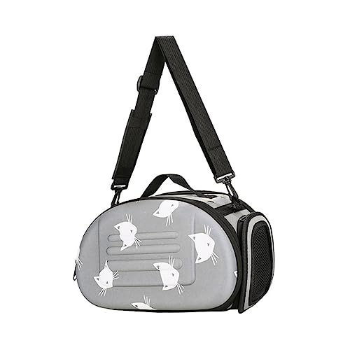 CIYODO Outdoor-Katzen-Schultertasche Haustier-Rucksack Träger Atmungsaktiv Waschbar Material Für Katzen Leicht Zu Tragen von CIYODO