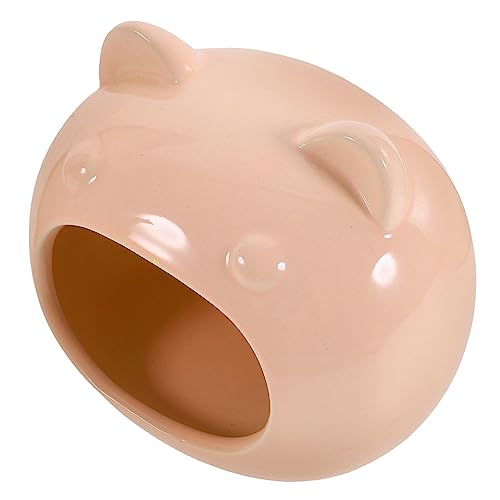 CIYODO Hamsterversteck Aus Keramik Gemütliches Haus Für Ratten Igel Meerschweinchen Zum Schlafen Und Verstecken CIYODO Hamsterversteck Aus Keramik Gemütliches Haus Für Ratten Igel Meerschweinchen Zum Schlafen Und Verstecken von CIYODO