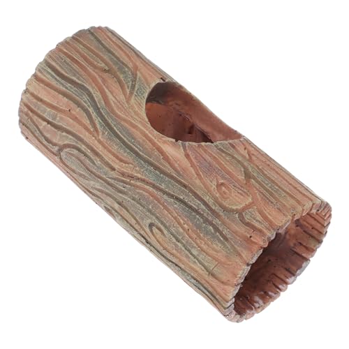 CIYODO Hollow Tree Trunk Versteck für Reptilien und Resin Höhle Kletterspielzeug für Leopardgeckos und Bartagamen Terrarium Zubehör CIYODO Hollow Tree Trunk Versteck für Reptilien und Resin Höhle Kletterspielzeug für Leopardgeckos und Bartagamen Terrarium Zubehör von CIYODO
