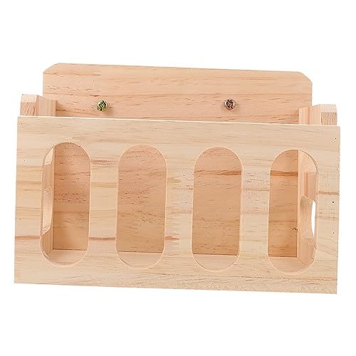 CIYODO Holz Heu Feeder für Kaninchen und Meerschweinchen Multifunktionale Futterstation mit Minimalem Heuwaste Langlebig und Sicher für Kleintiere für Käfige von CIYODO