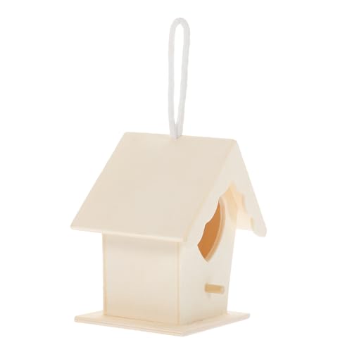 CIYODO Holz Vogelhaus Dekoration Kunstvolles aus Holz für Garten Nachbildung für Kreative Raumgestaltung als Party Dekoration Dekorative Ornamente für Ostern CIYODO Holz Vogelhaus Dekoration Kunstvolles aus Holz für Garten Nachbildung für Kreative Raumgestaltung als Party Dekoration Dekorative Ornamente für Ostern von CIYODO
