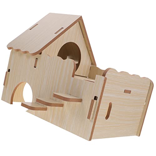 CIYODO Meerschweinchenbett & Versteck Naturspielzeug Meerschweinchen-schlafhaus Meerschweinchen-zubehör von CIYODO