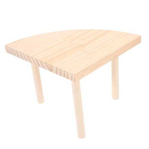 CIYODO Holzplattform für Hamster Robust Kletterplattform Kleintier Ruheplatz Spielplatz für Meerschweinchen und Kleine Haustiere Multifunktional Platzsparend von CIYODO