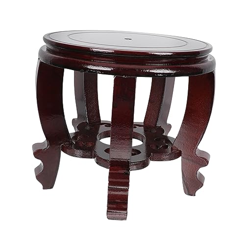 CIYODO Holzvase Aquarium Tischlampe Holzständer für Fischtank Dekoration Robuste Basis für Heimdekoration für Aquarien und Kristallkugeln Stilvolles Design Langlebiges Material Höhe von CIYODO