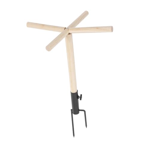 CIYODO Hühnerstange aus Holz für Große Vögel Wetterfeste Papageienständer mit Robustem Design für Garten und Bauernhof Sicherer für Hähne und Papageien Einfach von CIYODO