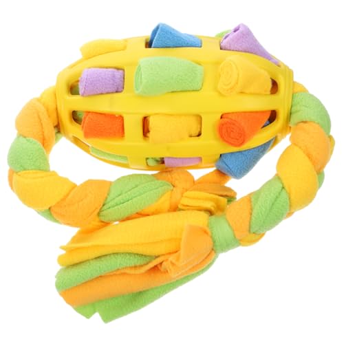 CIYODO Hundeschnüffelball interaktives Bereicherungsspielzeug Leckerli-Spender Hundeball Puzzle-Spielzeug für Welpen CIYODO Hundeschnüffelball interaktives Bereicherungsspielzeug Leckerli-Spender Hundeball Puzzle-Spielzeug für Welpen von CIYODO