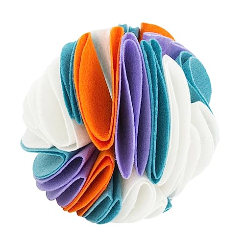 CIYODO Hund Slow Food Spielzeug Interaktive Haustier Schnüffelball 20CM Weiß Orange Blau Molar Spielzeug für Hunde CIYODO Hund Slow Food Spielzeug Interaktive Haustier Schnüffelball 20CM Weiß Orange Blau Molar Spielzeug für Hunde von CIYODO