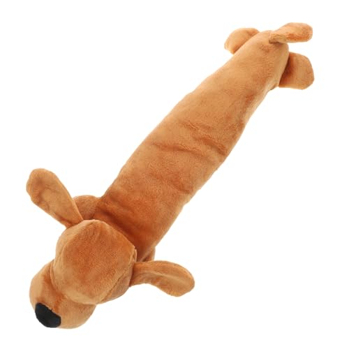 CIYODO Hundetrainingsspielzeug Quietschendes Kauspielzeug Für Hunde Welpen Haustierspielzeug Interaktives Spielzeug Sicher Bequem Gelber Plüsch CIYODO Hundetrainingsspielzeug Quietschendes Kauspielzeug Für Hunde Welpen Haustierspielzeug Interaktives Spielzeug Sicher Bequem Gelber Plüsch von CIYODO