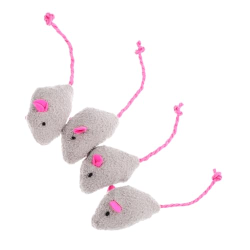 CIYODO Interaktive Plüsch Mäuse Für Katzen Realistische Simulation Von Ratten Softes Katzenspielzeug Für Bissfang Und Zahnen Für Spiel Und Jagd CIYODO Interaktive Plüsch Mäuse Für Katzen Realistische Simulation Von Ratten Softes Katzenspielzeug Für Bissfang Und Zahnen Für Spiel Und Jagd von CIYODO