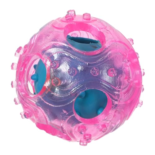 CIYODO Tricky Treat Ball Interaktives Futterspielzeug Aus Nontoxischem Für Hunde Zufälligen Farben Fördert Aktives Spielen Und Gesunde Essgewohnheiten von CIYODO