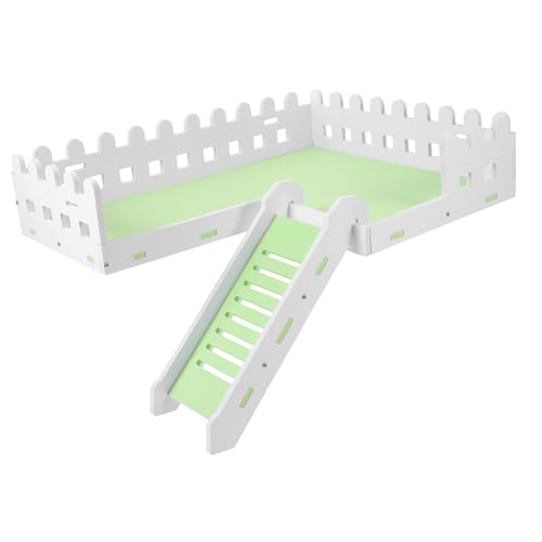 CIYODO Hamsterplattform Mit Rampe Für Haustiere Kletterplattform Aus PVC-Material Spielzeug Für Hamsterkäfig Landschaftsdekor Für Hamsternester CIYODO Hamsterplattform Mit Rampe Für Haustiere Kletterplattform Aus PVC-Material Spielzeug Für Hamsterkäfig Landschaftsdekor Für Hamsternester von CIYODO