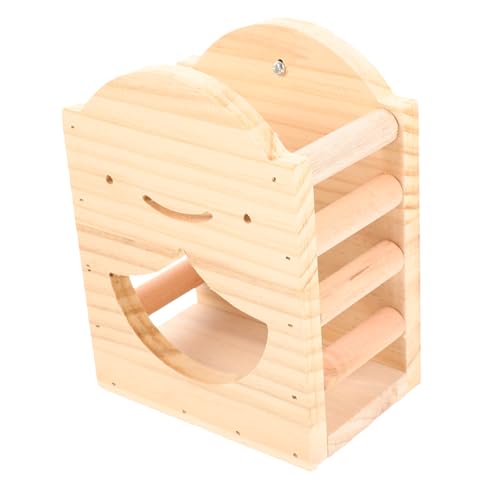 CIYODO Kaninchen Gras Becken Hasenkäfig Heu Container Feeder Hamster Erhöhte Kaninchen Indoor Fütterung Heuraufe Holz Gras Rack Holz von CIYODO