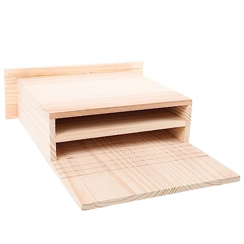 CIYODO Eleganter Fledermausunterstand aus Holz einfach zu installierende Fledermausbox für den Außenbereich Gartendeko für Fledermäuse CIYODO Eleganter Fledermausunterstand aus Holz einfach zu installierende Fledermausbox für den Außenbereich Gartendeko für Fledermäuse von CIYODO