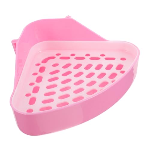 CIYODO Kasten Kaninchentoilette Hundematte Hundenapf Trainingsecke Für Haustiere Häschen Toilette Kaninchenkäfig Drinnen Hundeschermaschinen Unterlage Hasen-töpfchen Schweine Rosa Plastik CIYODO Kasten Kaninchentoilette Hundematte Hundenapf Trainingsecke Für Haustiere Häschen Toilette Kaninchenkäfig Drinnen Hundeschermaschinen Unterlage Hasen-töpfchen Schweine Rosa Plastik von CIYODO