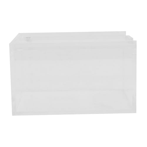 CIYODO Kasten Lecksichtes Haustier-Kriechkasten züchten Schildkrötenbecken mit Deckel füttern Spinnengehege Kletternder Futterbehälter für Haustiere Acryl Transparent CIYODO Kasten Lecksichtes Haustier-Kriechkasten züchten Schildkrötenbecken mit Deckel füttern Spinnengehege Kletternder Futterbehälter für Haustiere Acryl Transparent von CIYODO