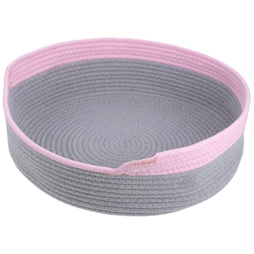 CIYODO Katzenbett Für Hauskatzen, Katzenkorbbett, Weiden-Katzen-Donut-betten, Kühlendes Katzennest Für Sommerschlaf, Waschbare Haustierunterlage Zum Kratzen Der Katze CIYODO Katzenbett Für Hauskatzen, Katzenkorbbett, Weiden-Katzen-Donut-betten, Kühlendes Katzennest Für Sommerschlaf, Waschbare Haustierunterlage Zum Kratzen Der Katze von CIYODO