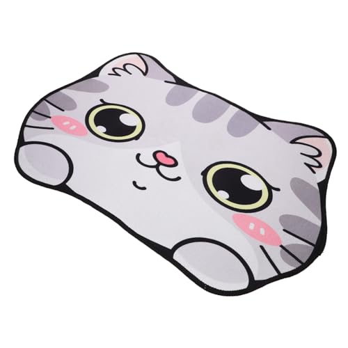 CIYODO Katzenfutterschüsselmatte für Hund Katze Saugfähige Tierfuttermatte Fütterung drinnen Pads Haustiere Hundefuttermatte Tierfuttermatte groß Haustierfuttermatte klein Polyester von CIYODO