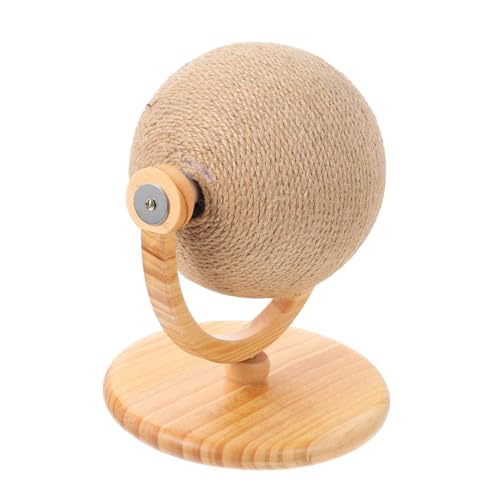 CIYODO Katzenkratzball aus Sisal für Kätzchen Langlebig und Verschleißfest für Tiergeschäfte Fördert das Kratzen und Ansprechendes Design für Katzenliebhaber CIYODO Katzenkratzball aus Sisal für Kätzchen Langlebig und Verschleißfest für Tiergeschäfte Fördert das Kratzen und Ansprechendes Design für Katzenliebhaber von CIYODO