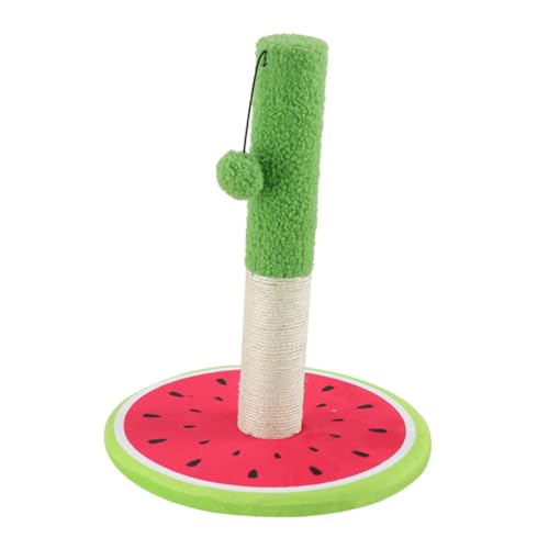 CIYODO Katzenkratzer Interaktivem Katzenkratzsäule Wassermelonen Design Stabiler Katzenkratzerpfosten Für Katzenliebhaber CIYODO Katzenkratzer Interaktivem Katzenkratzsäule Wassermelonen Design Stabiler Katzenkratzerpfosten Für Katzenliebhaber von CIYODO