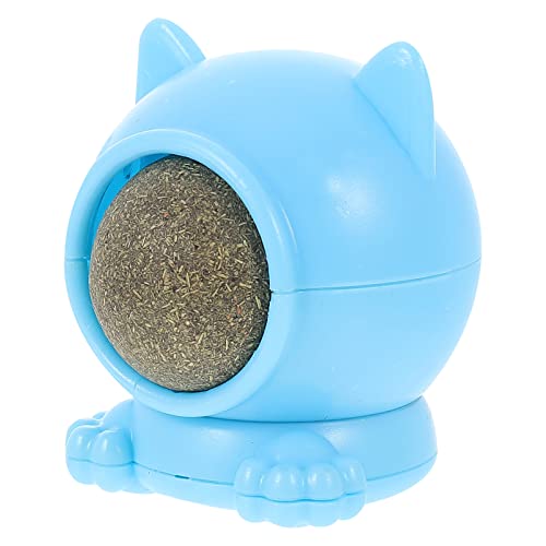 CIYODO Katzenminze Rotationsspielzeug für Katzen Lick Ball zur Zahnpflege und Spielvergnügen mit Haftbarem Design zur Stressreduktion und Bewegung für Ihre CIYODO Katzenminze Rotationsspielzeug für Katzen Lick Ball zur Zahnpflege und Spielvergnügen mit Haftbarem Design zur Stressreduktion und Bewegung für Ihre von CIYODO