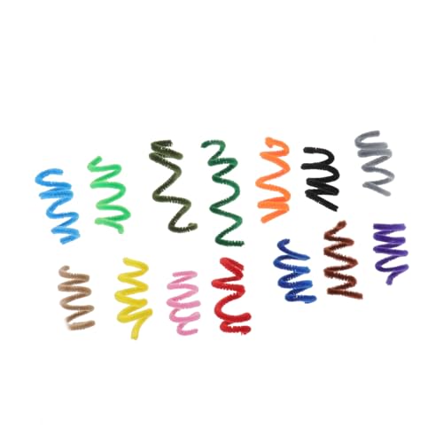 CIYODO 100 Stück sortierte bunte Reinigungsspielzeuge, Filz, Haustierstab-Spielzeug, einzigartige Katzenkauen, DIY, Chenille-Stiele, Plüsch-Katzenspielzeug CIYODO 100 Stück sortierte bunte Reinigungsspielzeuge, Filz, Haustierstab-Spielzeug, einzigartige Katzenkauen, DIY, Chenille-Stiele, Plüsch-Katzenspielzeug von CIYODO