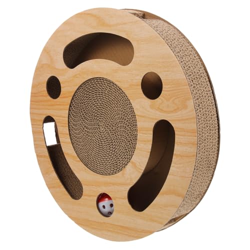 CIYODO Katzenspielzeug die Katze Kratzmöbel Kratzbett Haustierkratzer katzenmöbel Katzen möbel catkratzer Katzenbedarf Haustierzubehör Kratzbrett Spur Katzenzubehör Wellpapier Drehscheibe CIYODO Katzenspielzeug die Katze Kratzmöbel Kratzbett Haustierkratzer katzenmöbel Katzen möbel catkratzer Katzenbedarf Haustierzubehör Kratzbrett Spur Katzenzubehör Wellpapier Drehscheibe von CIYODO