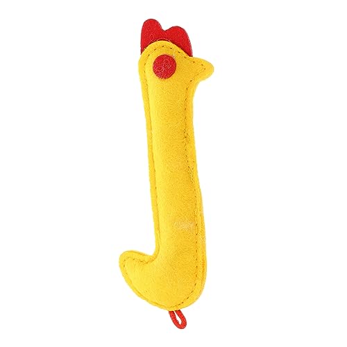 CIYODO Katzenspielzeug mit Katzenminze Selbstspielendes Niedliches Hühner Design für Kätzchen Fördert Sorgt für Stundenlangen Spielspaß Sicheres Material für Katzenliebhaber CIYODO Katzenspielzeug mit Katzenminze Selbstspielendes Niedliches Hühner Design für Kätzchen Fördert Sorgt für Stundenlangen Spielspaß Sicheres Material für Katzenliebhaber von CIYODO
