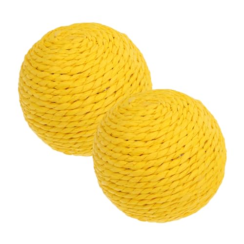 CIYODO Interaktiver Katzenspielzeugball Katzenkratzball Aus Strapazierfähigem Material Spielball Für Kätzchen Multifunktionales Katzenspielzeug CIYODO Interaktiver Katzenspielzeugball Katzenkratzball Aus Strapazierfähigem Material Spielball Für Kätzchen Multifunktionales Katzenspielzeug von CIYODO