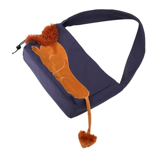 CIYODO Katzentragetasche aus Langlebigem Canvas mit Löwenmuster Umhängetasche für Kleine Haustiere Bequeme Transportbox für Katzen für Reisen CIYODO Katzentragetasche aus Langlebigem Canvas mit Löwenmuster Umhängetasche für Kleine Haustiere Bequeme Transportbox für Katzen für Reisen von CIYODO
