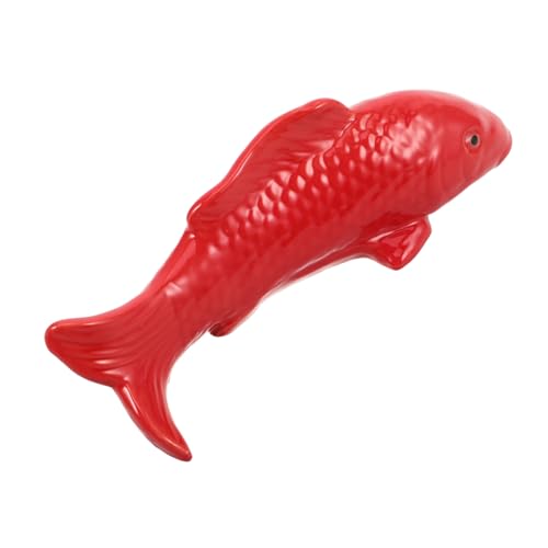 CIYODO Keramik Fischfigur Schwimmend Aquarium Deko Kleine Tierfigur Langlebig Gartendekoration für Fischbecken Kompakt und Praktisch von CIYODO