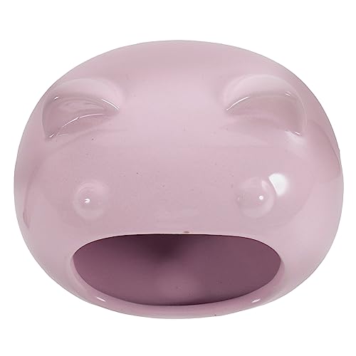 CIYODO Keramisches Hamsterversteck für Kleintiere Lustiges und Gemütliches Zuhause für Hamster und Meerschweinchen Geeignet für Kleinen Haustiere Cartoonförmigem Design CIYODO Keramisches Hamsterversteck für Kleintiere Lustiges und Gemütliches Zuhause für Hamster und Meerschweinchen Geeignet für Kleinen Haustiere Cartoonförmigem Design von CIYODO