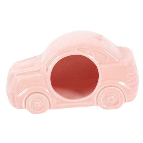 CIYODO Kfz-Keramik-Nest Kleintierversteck Hamsterversteck Für Chinchillas Hamsterkäfig Hamsterversteck Rennmaus Hamsterbett Hamsterversteck Für Haustiere Rosa von CIYODO